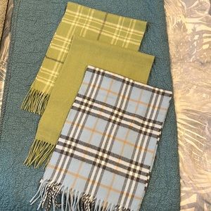 3 Beautiful Cashmere Wool Scarves